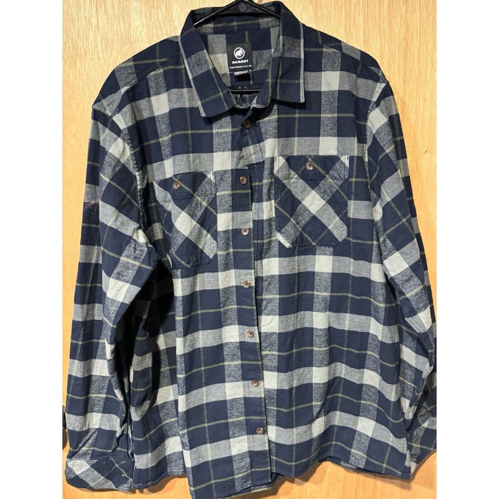 Mammut 2XL Flannel Long Sleeve Shirt‎